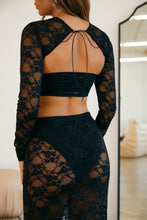 Load image into Gallery viewer, Black Lace Top
