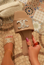 Load image into Gallery viewer, Ceci Flat Slip On Sandals - Nude

