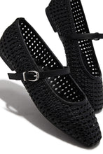 Load image into Gallery viewer, Katie Cutout Mary Jane Flats - Black
