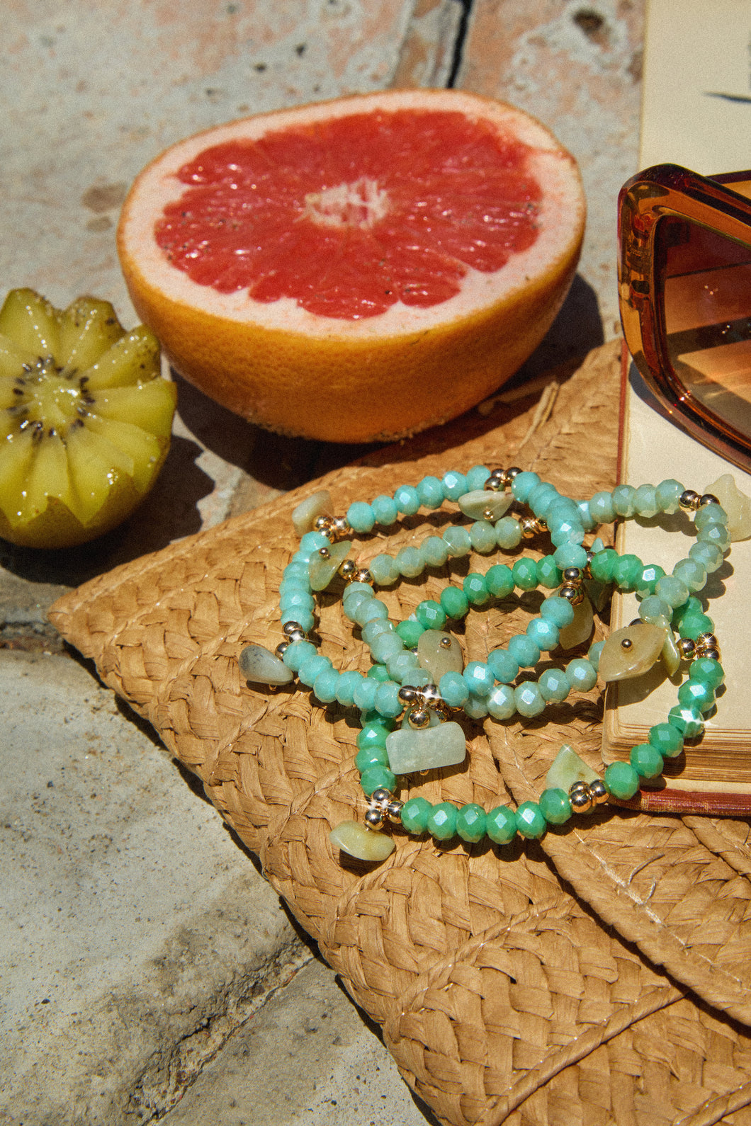 Hanali Bracelet Set - Mint
