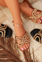 Load image into Gallery viewer, Tulum Slip On Sandals - Tan
