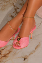 Load image into Gallery viewer, Olivia Peep Toe Single Sole Heels - Pink
