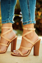Load image into Gallery viewer, Jennie Strappy High Heels - Nude
