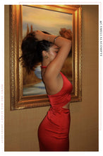 Load image into Gallery viewer, Halter Neck Red Set
