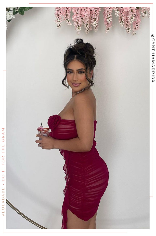 Load image into Gallery viewer, Ruched mesh Rosette Body
