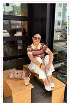 Load image into Gallery viewer, Zyra Bow Tabi Ballet Flats - Cream
