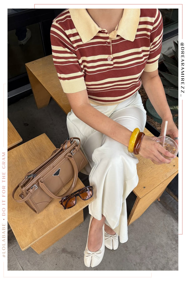 Load image into Gallery viewer, Zyra Bow Tabi Ballet Flats - Cream
