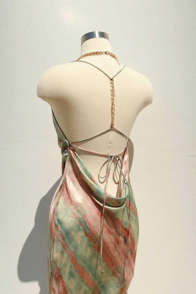 Load image into Gallery viewer, Serine Maxi Dress - Sage Multi
