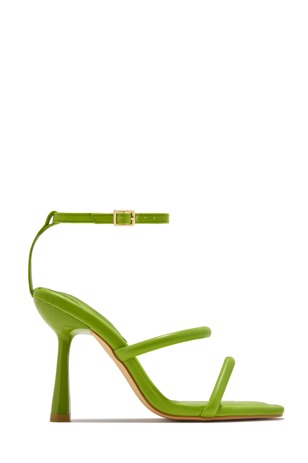 Nylah Ankle Strap Heels - Green