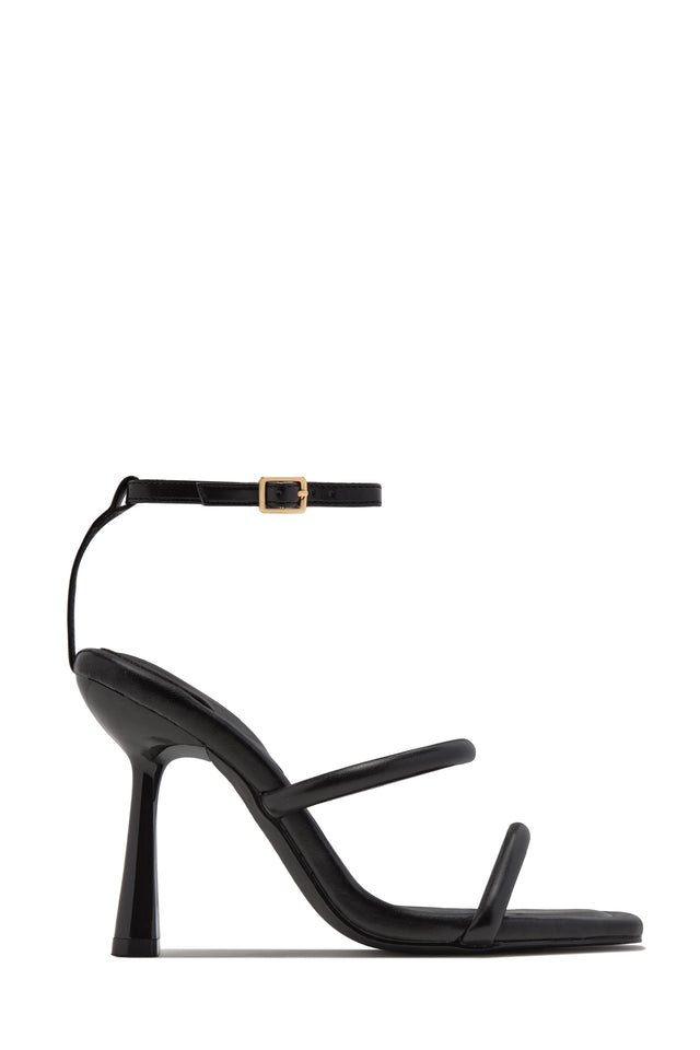 Load image into Gallery viewer, Nylah Ankle Strap Heels - Black
