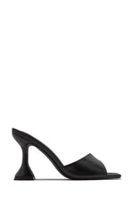 Load image into Gallery viewer, Jayne Mid Heel Mules - Black
