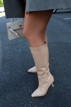 Load image into Gallery viewer, Jaylin Mid Heel Boots - Nude
