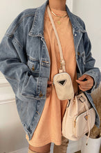 Load image into Gallery viewer, Cali Girl Oversized Denim Jacket - Denim
