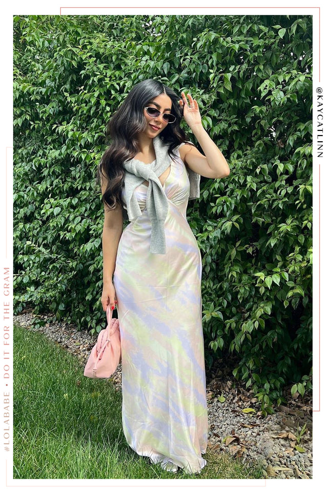 Load image into Gallery viewer, Mariena Sleeveless Maxi Dress - Pastel
