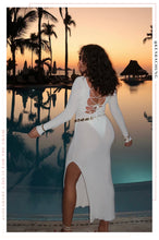 Load image into Gallery viewer, Main Event Knit Maxi Dress - White
