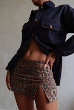 Load image into Gallery viewer, Kylie Mini Skirt - Leopard
