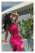 Load image into Gallery viewer, Women Wearing Pink Dress
