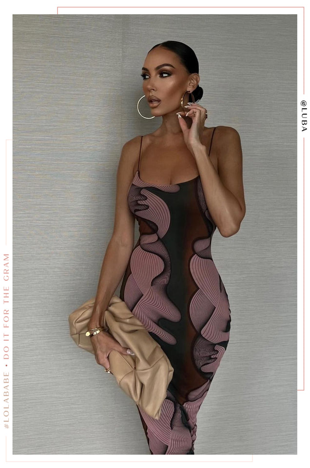 Load image into Gallery viewer, Stretch Mesh Bodycon Fall Dress
