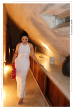 Load image into Gallery viewer, Gretta Maxi Dress - White

