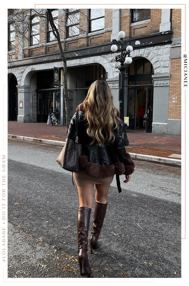 Load image into Gallery viewer, Kezia Faux Fur Coat - Brown
