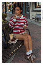 Load image into Gallery viewer, Piper Lace Up Sneakers - Leopard
