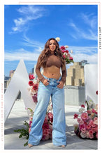 Load image into Gallery viewer, Brown Nude Crop Top
