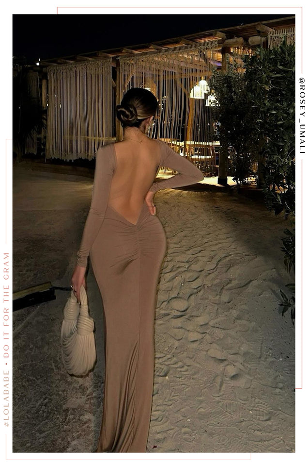 Load image into Gallery viewer, Nude Knit Dress
