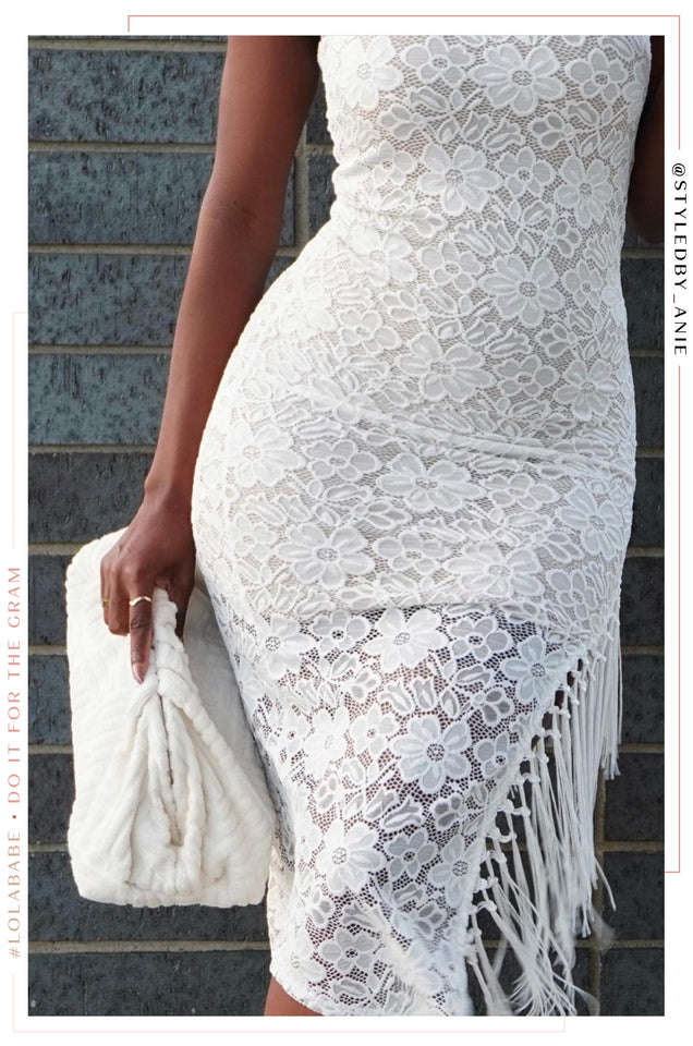 Load image into Gallery viewer, Sweet Summer Floral Asymmetrical Dress - White
