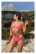 Load image into Gallery viewer, Cailani Two Piece Bikini Set - Pink
