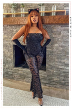 Load image into Gallery viewer, Pamela Strapless Jumpsuit - Black
