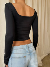 Load image into Gallery viewer, Maybelle Long Sleeve Top - Black
