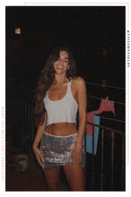 Load image into Gallery viewer, Sequins Mini Skirt
