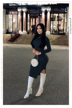Load image into Gallery viewer, Colette Block Heel Boots - Ivory
