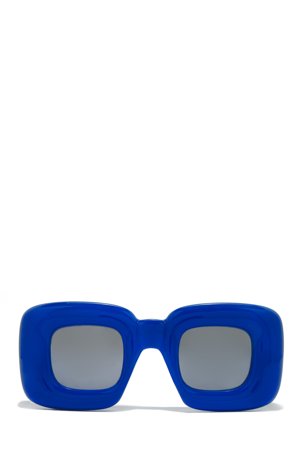 Blue Oversized Squared Frame 
