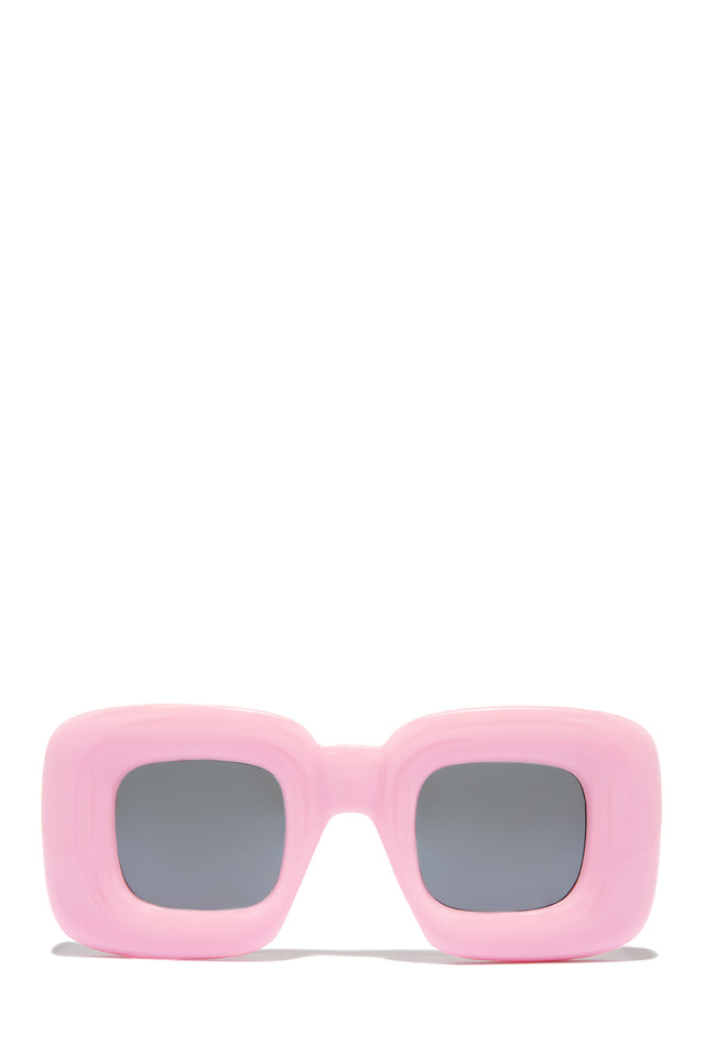 Load image into Gallery viewer, Barbie Pink Chunky Frame Sunglases

