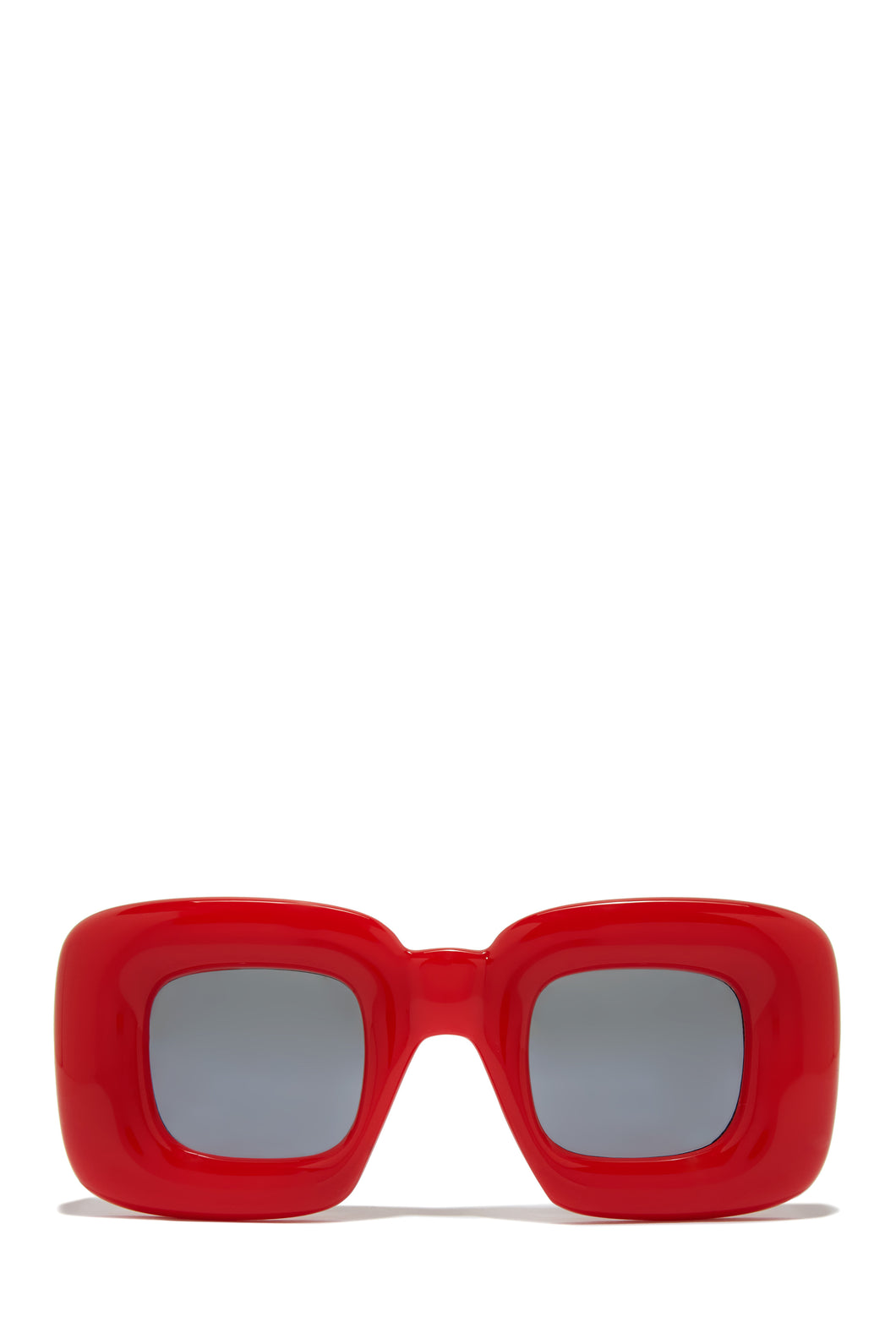 Oversized Red Sunglasses