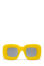 Load image into Gallery viewer, Yellow Sunglasses with Gray Lenses 
