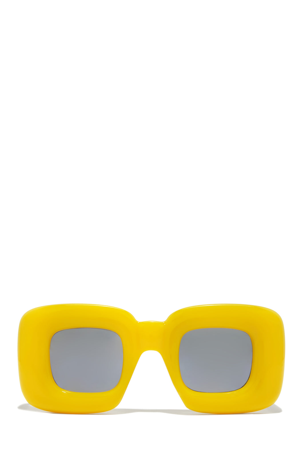 Yellow Sunglasses with Gray Lenses 