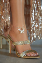 Load image into Gallery viewer, Aline Embellished High Heel Mules - Nude
