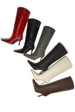 Load image into Gallery viewer, Kianza Heel Boots - Brown
