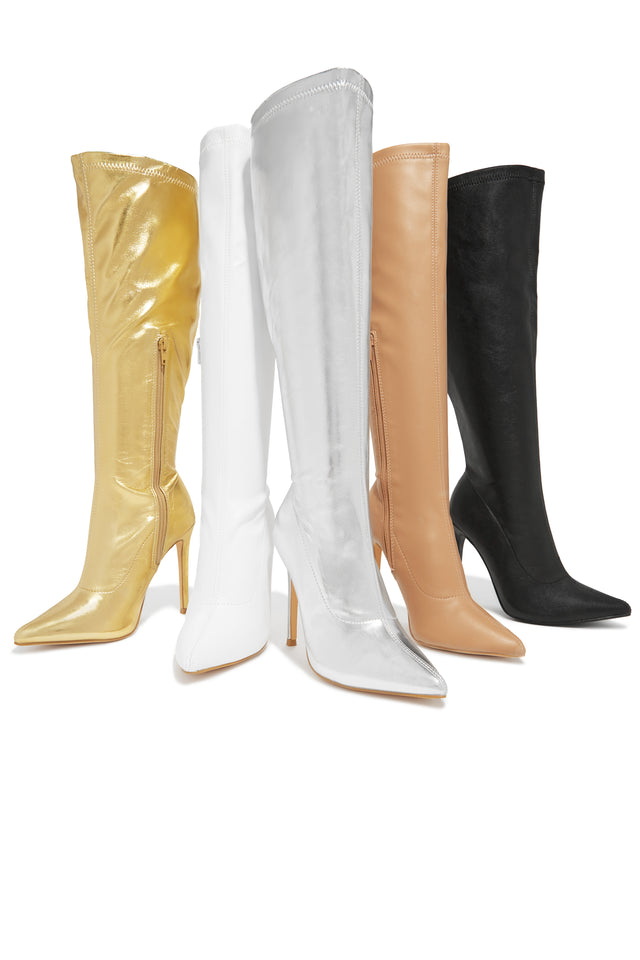 Nude riding boots deals