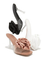 Load image into Gallery viewer, Jardine Floral Single Sole Mules - Black
