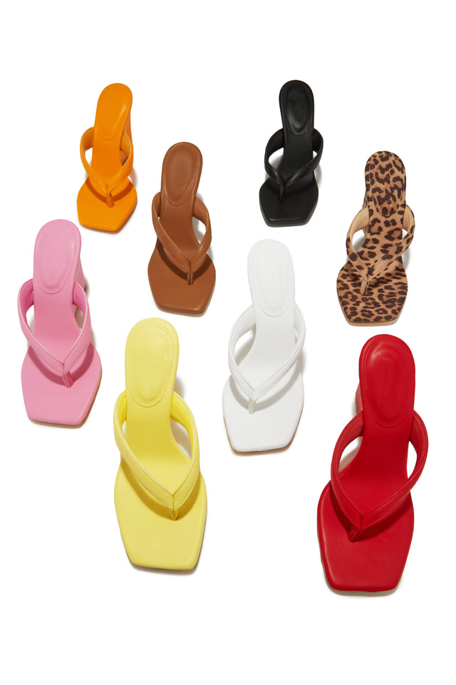 Load image into Gallery viewer, Alena Wedge Heel Mules - Red
