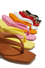 Load image into Gallery viewer, Alena Wedge Heel Mules - Red
