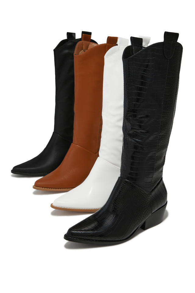 Load image into Gallery viewer, Dallas Western Cowgirl Boots - Black
