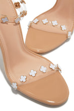 Load image into Gallery viewer, Amara Clear Strap High Heels - Nude
