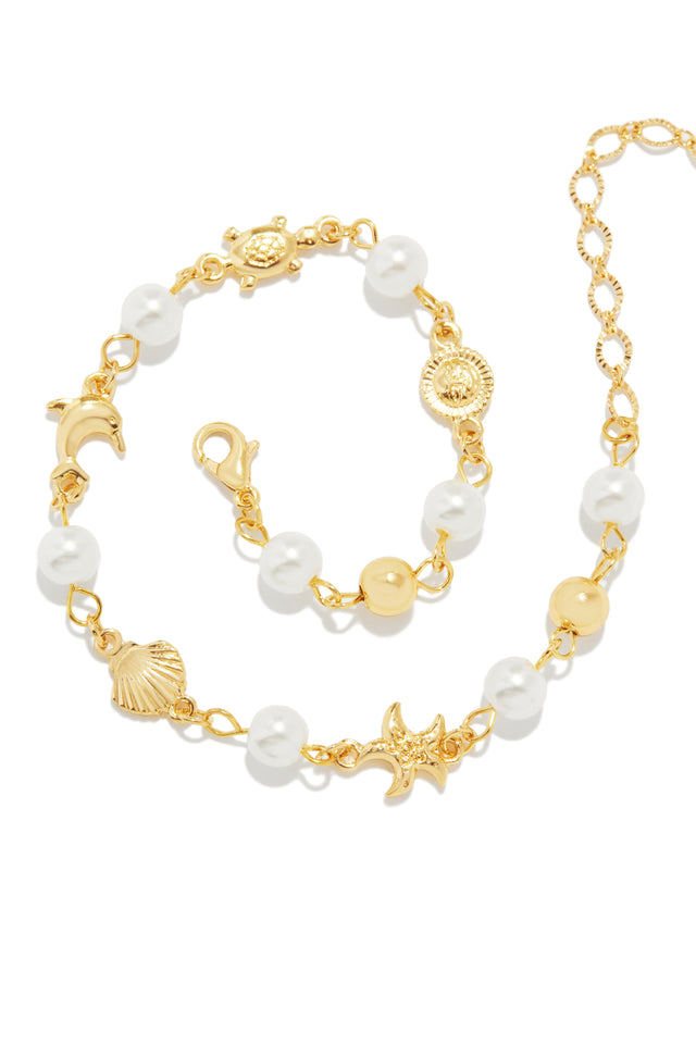 Load image into Gallery viewer, Stelina Anklet - Gold
