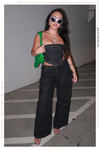 Load image into Gallery viewer, Bad Attitude Pant - Black

