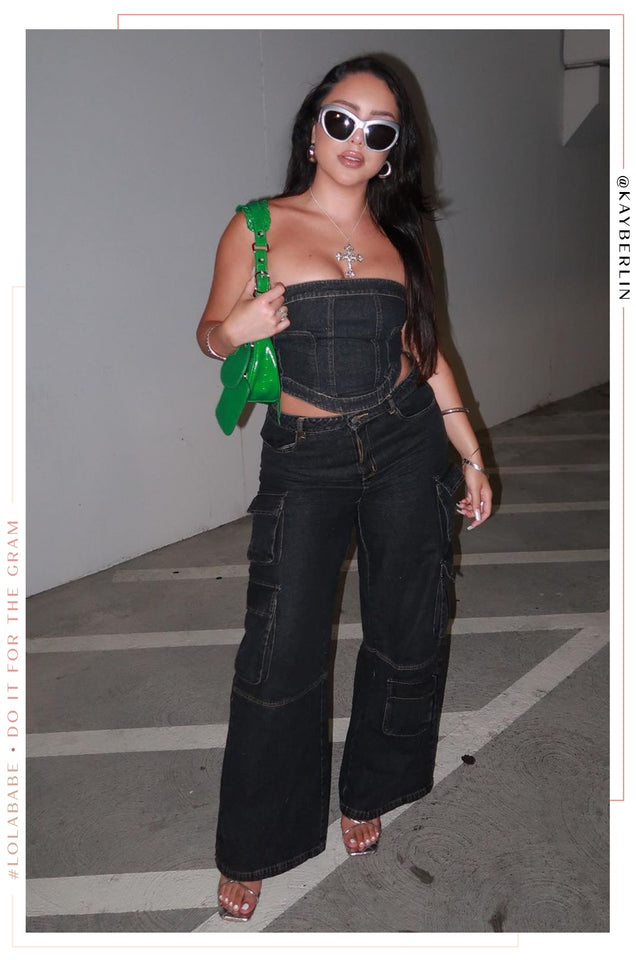 Load image into Gallery viewer, Bad Attitude Pant - Black
