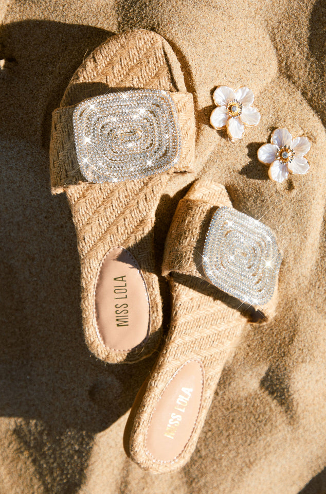 Load image into Gallery viewer, Summer Embellished Sandals
